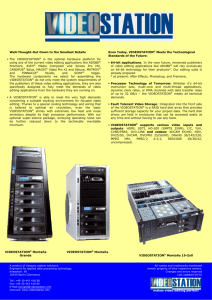 data sheet - videostation.info