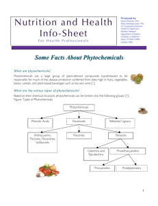 Phytochemicals - UC Davis Department of Nutrition