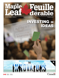 The Maple Leaf - Publications du gouvernement du Canada