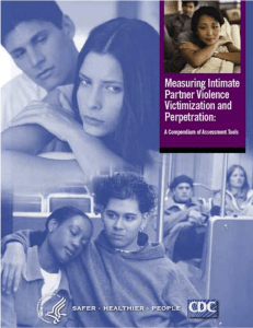 Measuring Intimate Partner Violence Victimization and Perpetration