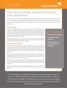 Thai AirAsia avoids network turbulence with