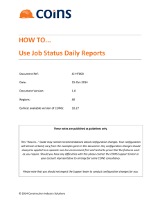 Use Job Status Daily Reports