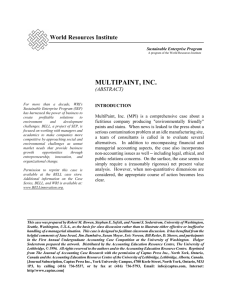 Abstract - World Resources Institute