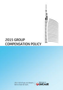 2015 Group Compensation Policy