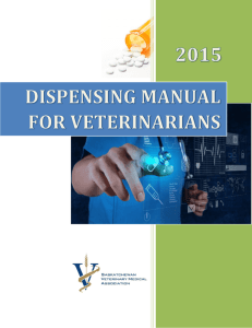 dispensing manual for veterinarians