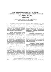 Using Pharmacovigilance data to support a lifecycle