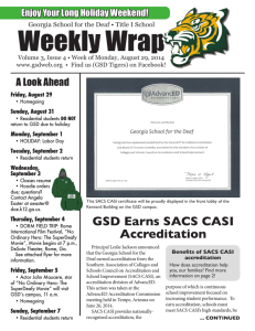 Weekly Wrap - Georgia School for the Deaf