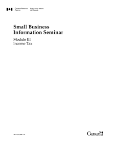 Small Business Information Seminar