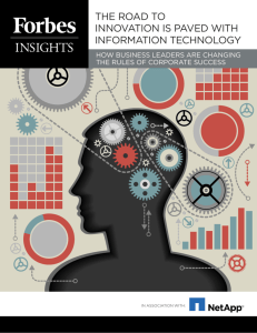 the road to innovation is paved with information technology