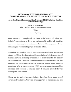 AUTONOMOUS VEHICLE TECHNOLOGY: CONSIDERATIONS FOR