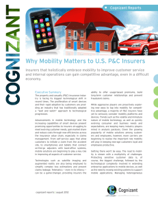 Why Mobility Matters to US P&C Insurers