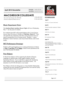 File - MacGregor Collegiate