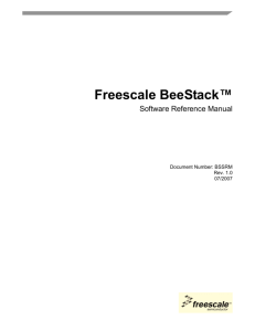 Freescale BeeStack - NXP Semiconductors