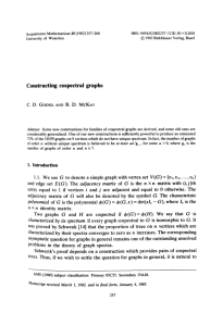 Constructing cospectral graphs