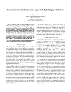 Constructing Similarity Graphs from Large-scale