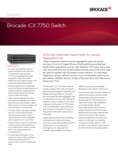 Brocade ICX 7750 Switch Data Sheet