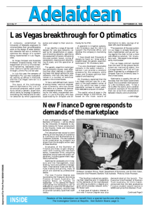 Las Vegas breakthrough for Optimatics