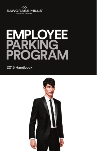 Employee Parking Workbook