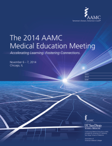 2014 Medical Education Meeting Agenda