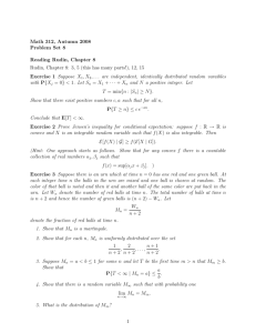 Math 312, Autumn 2008 Problem Set 8 Reading Rudin, Chapter 8