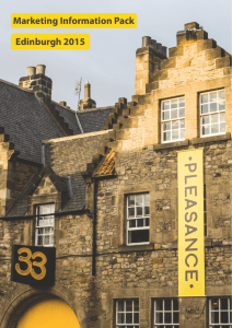 Edinburgh Marketing Pack 2015