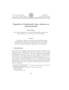 Regularity of intuitionistic fuzzy relations on hypergroupoids