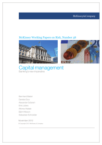 Capital management - McKinsey & Company