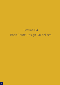 Section B4 Rock Chute Design Guidelines