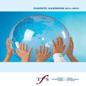 Parents' Handbook 2011–2012