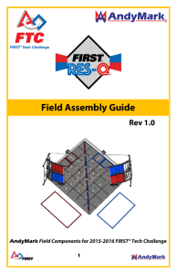 AndyMark Field Assembly Guide