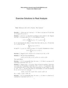 solutions to graduate real analysis