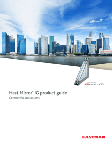 Heat Mirror® IG product guide