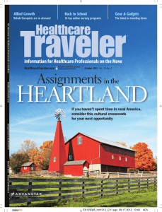 Healthcare Traveler - Advanstar Communications