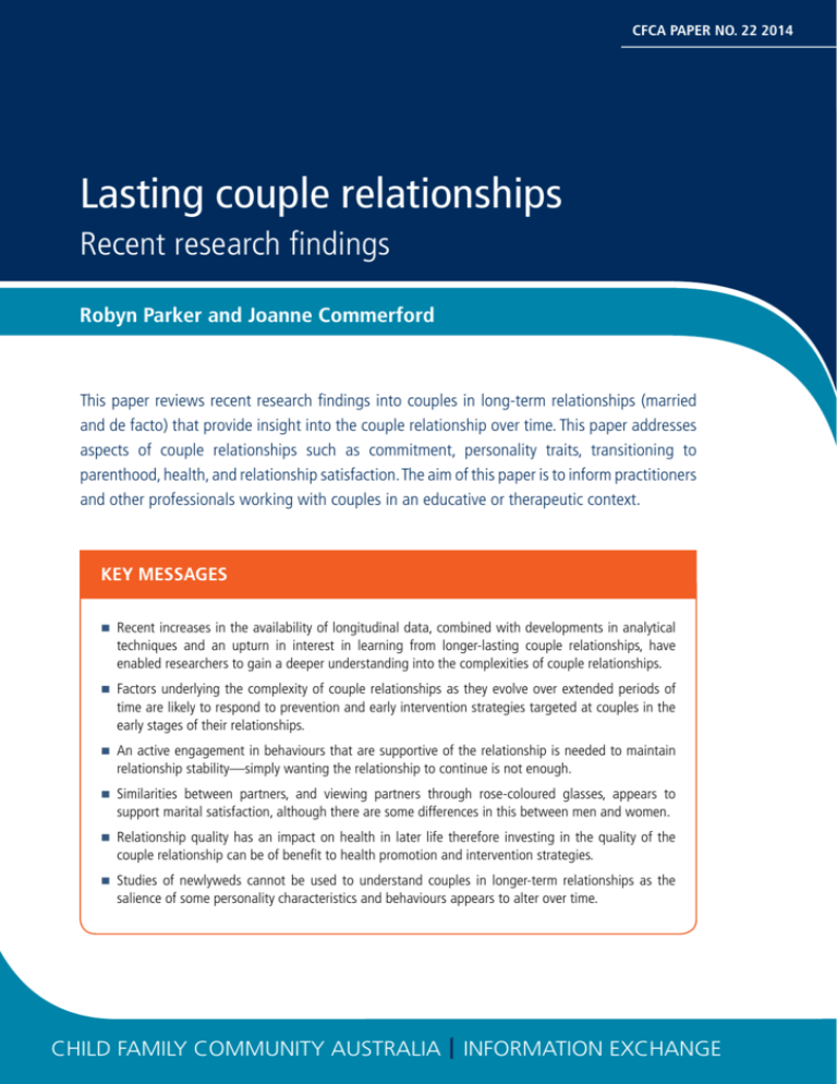 research findings about relationships