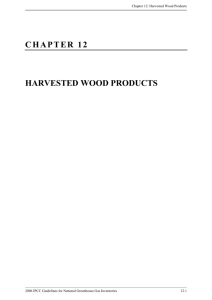 chapter 12 harvested wood products - IPCC