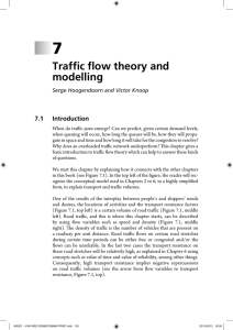 Traffic flow theory and modelling