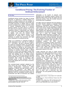 Conditional Pricing - Economists Incorporated