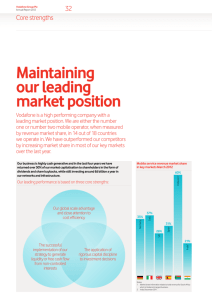 Core strengths - Vodafone Annual Report 2012