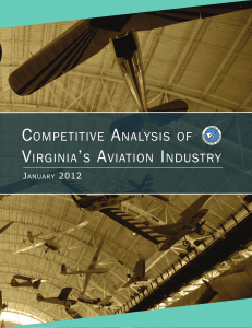 Competitive Analysis of Virginia's Aviation Industry