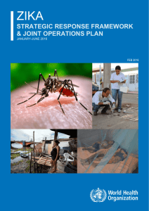 ZIKA Strategic Response Framework & Joint Operations Plan