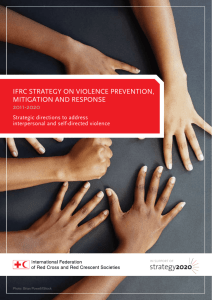 ifrc strategy on violence prevention, mitigation and response