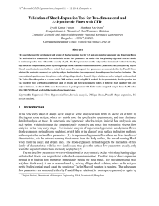 Validation of Shock-Expansion Tool for Two