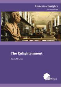 The Enlightenment - Higher Education Academy
