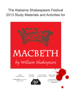 Macbeth - Alabama Shakespeare Festival