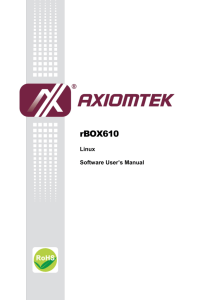 rBox610-FL Software User's Manual