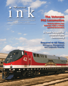 Amtrak Ink - July 2013