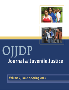 OJJDP - Journal of Juvenile Justice