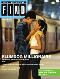 SLUMDOG MILLIONAIRE