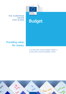 Budget - Europa