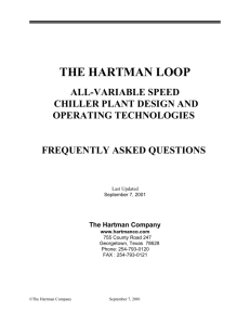 THE HARTMAN LOOP - The Hartman Company